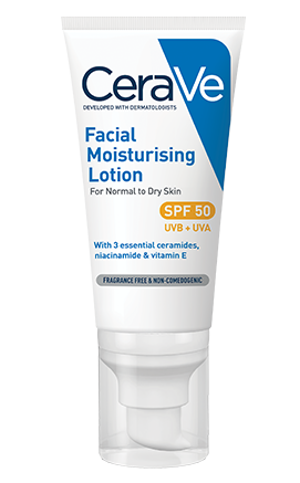 Facial moisturizer spf50